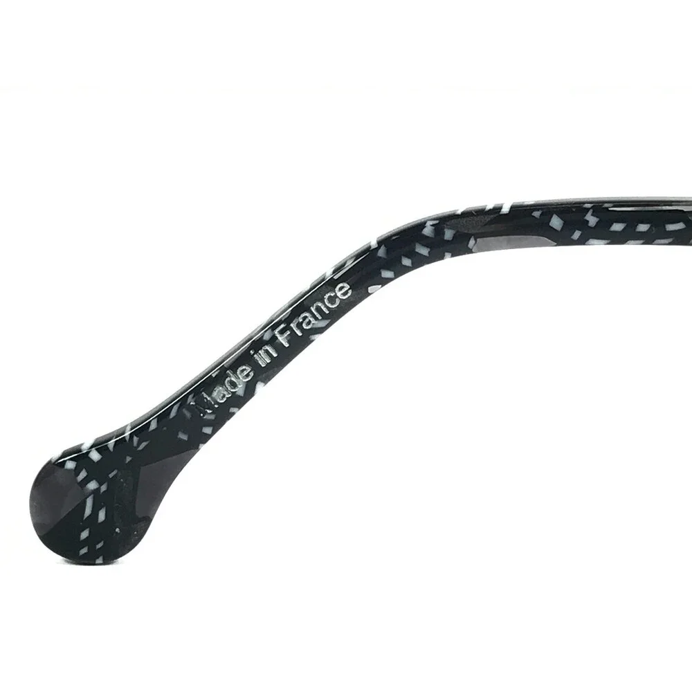 BOZ Eyeglasses Frames DING 0050ST Festival Noir Black Gray Crystals 51-17-140